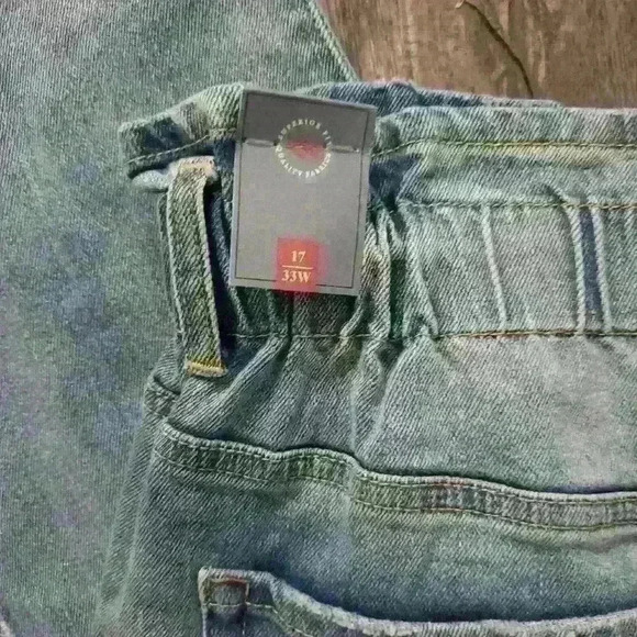 Rewind Juniors Lightwash Straight Leg Jeans - Picture 4 of 4